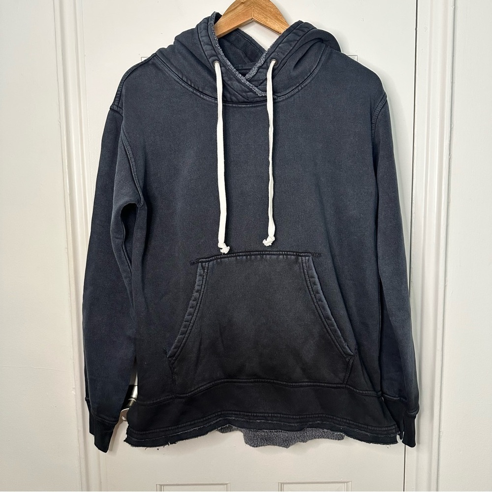 NWT We The Free Your Favorite Washed Hoodie Sweatshirt Gray Black Mineral Wash S - Picture 4 of 8